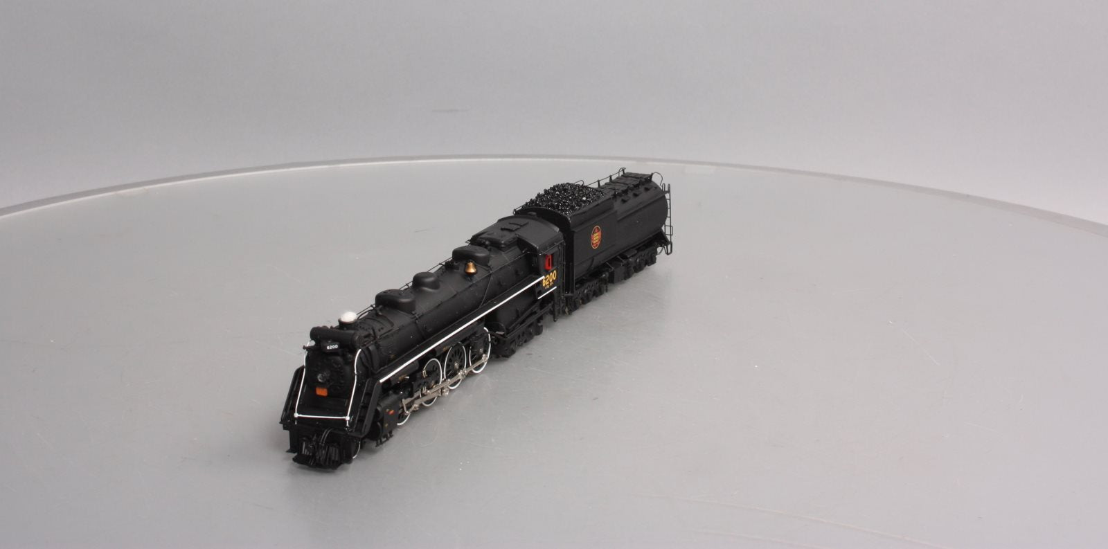 True Line 303000 HO Scale CN U2g Northern Steam Locomotive #6200 w/DCC/Sound LN/Box