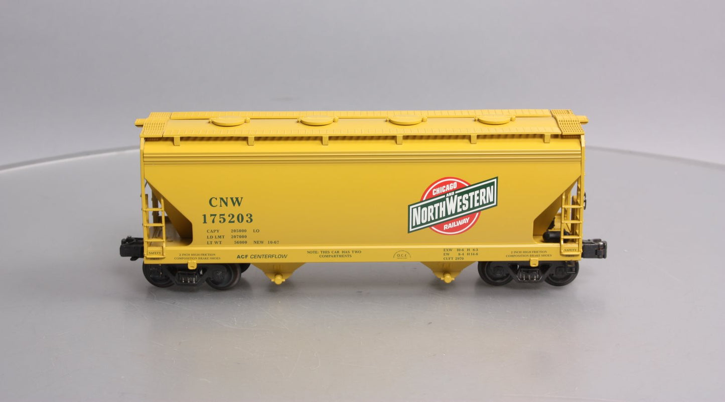 K-Line K6242-1311 C&NW 2 Bay Center Flow Modern Hopper #175203 LN/Box
