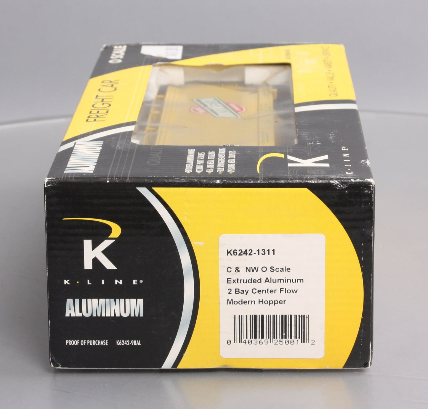 K-Line K6242-1311 C&NW 2 Bay Center Flow Modern Hopper #175203 LN/Box