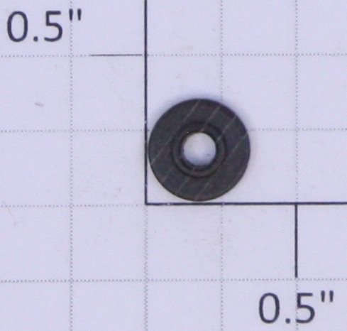 Lionel 118L-11X2 11/32"-OD Black Fiber Shoulder Washer