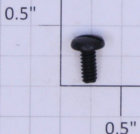 Lionel #6-32 x 5/16" Black Slotted Binding Head #2321 Truck Side Mounting Screw