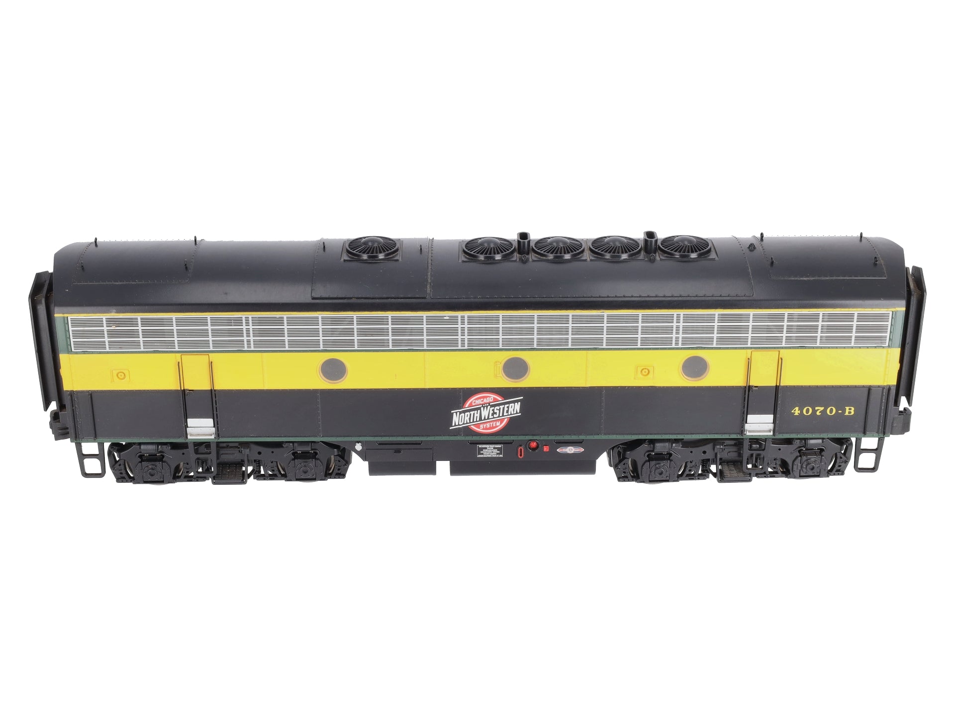 MTH 70-2041-3 G Scale Chicago & North Western F-7 B-Unit Dummy Diesel