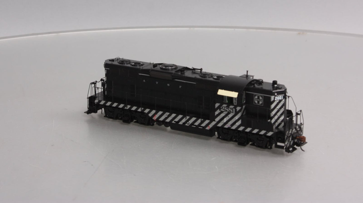 Athearn G62634 HO Santa Fe GP7 Dual Service with DCC & Sound Zebra #2881