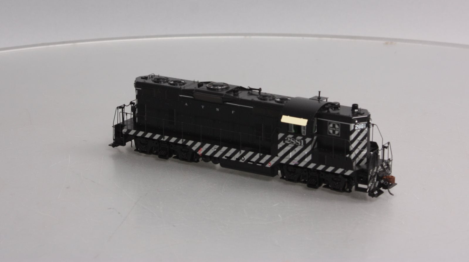 Athearn G62634 HO Santa Fe GP7 Dual Service with DCC & Sound Zebra #2881