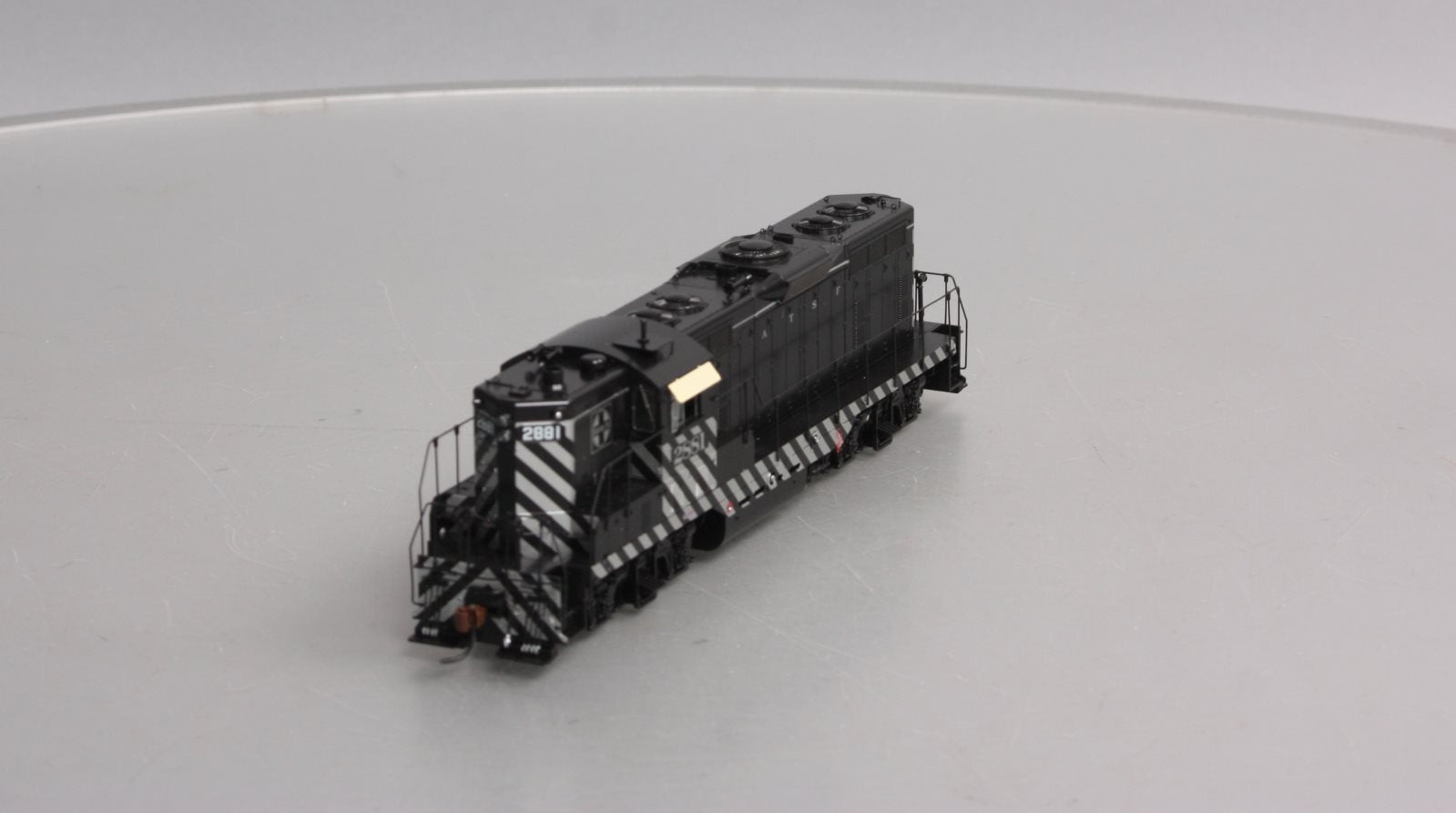 Athearn G62634 HO Santa Fe GP7 Dual Service with DCC & Sound Zebra #2881