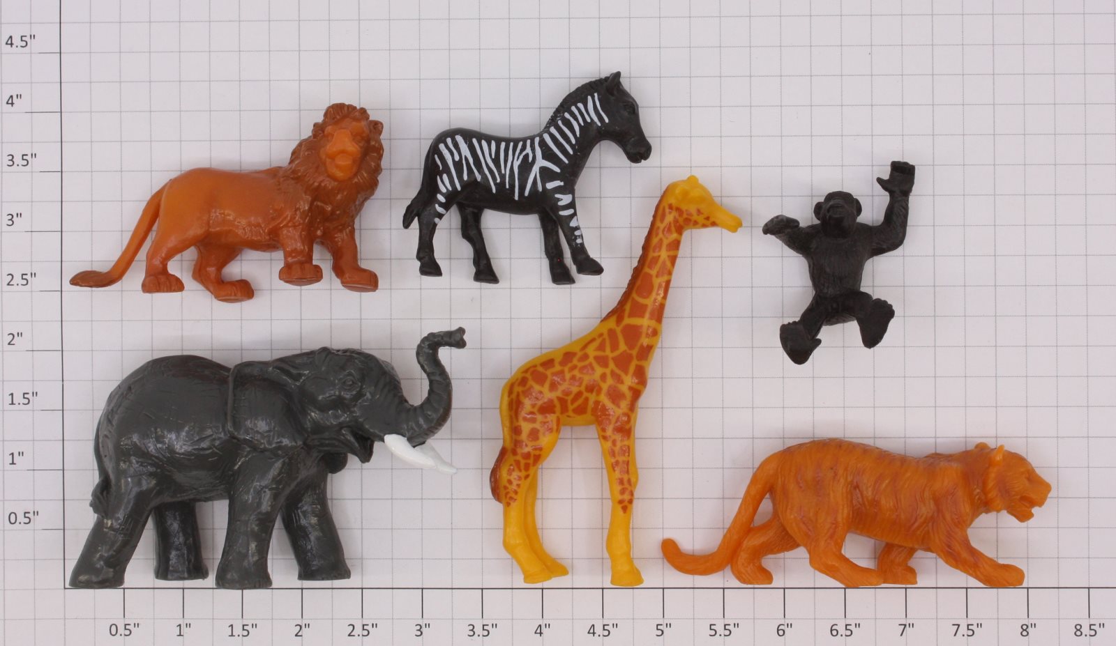 Lionel 21904-100 Safari Adventure Figures (Set of 6)