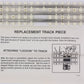 K-Line K-0638W O Gauge "Snow" White Power Track Section
