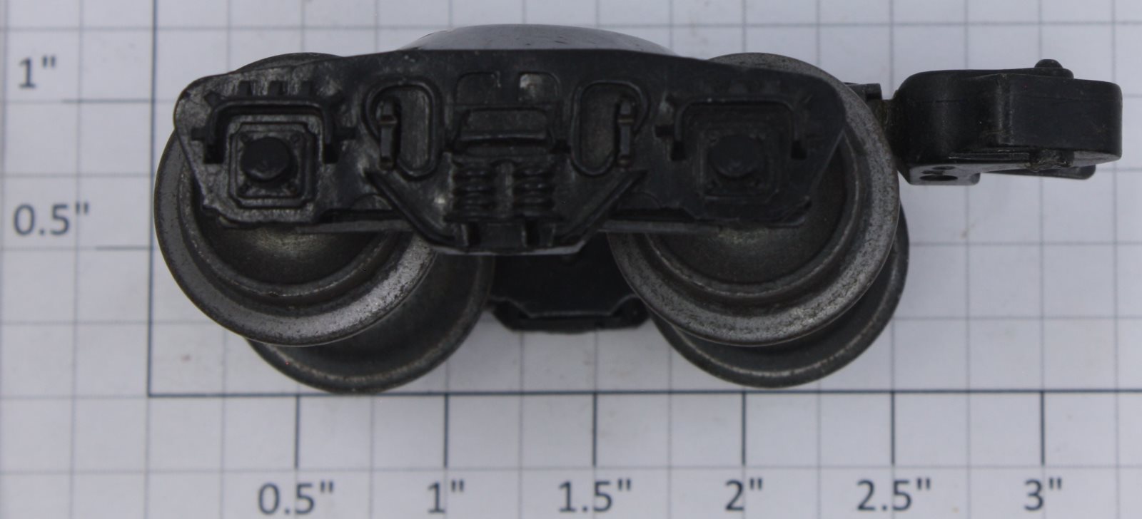 Lionel 500-1-2 O Gauge Scout Coupler Truck without Uncoupler Tab