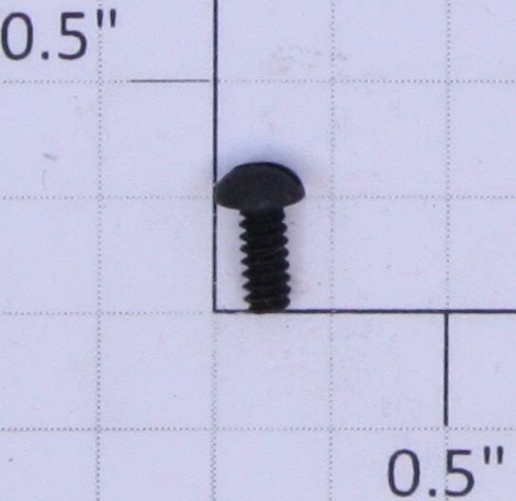 Lionel 2224T-10 #4-36 x 1/4" Black Round Head Slotted Mounting Screw