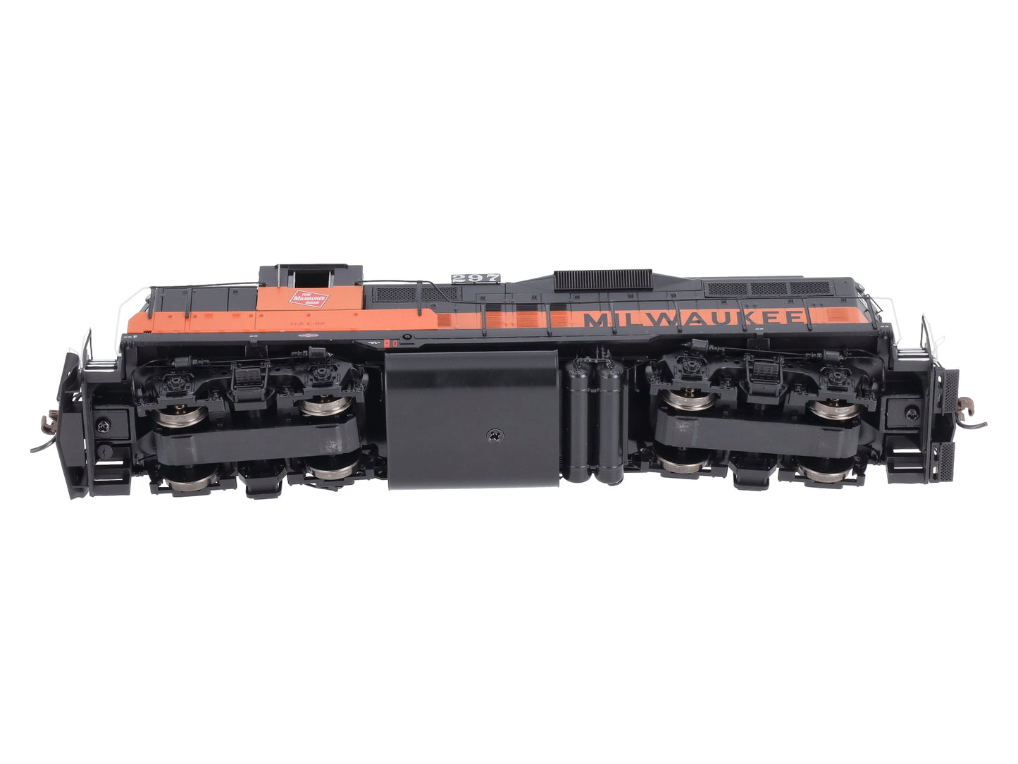Athearn G82372 HO Milwaukee Road GP9 Diesel Locomotive with DCC & Sound #297