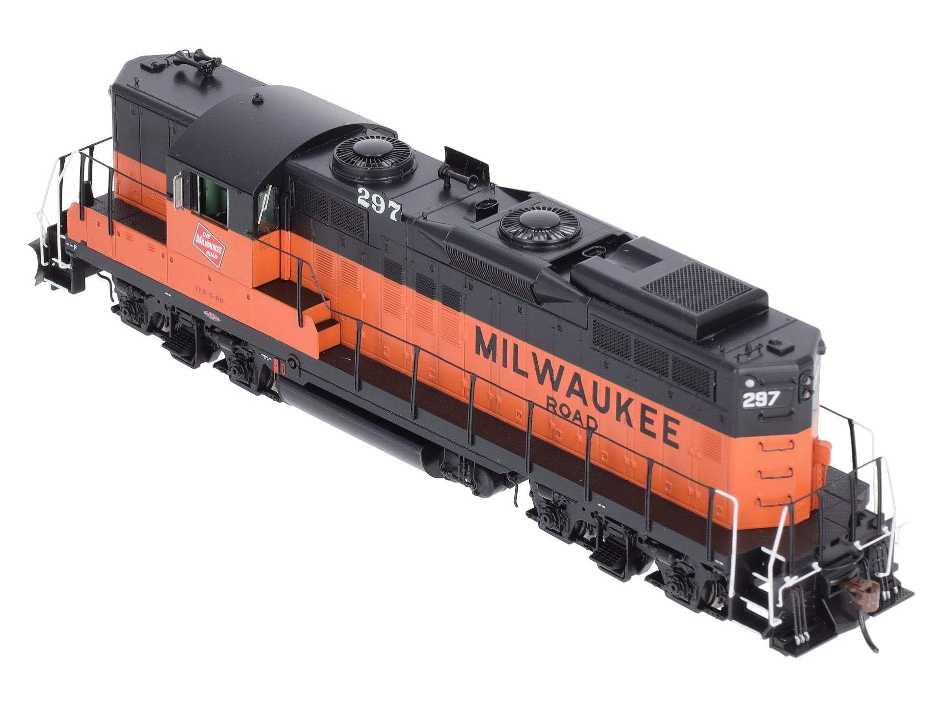 Athearn G82372 HO Milwaukee Road GP9 Diesel Locomotive with DCC & Sound #297