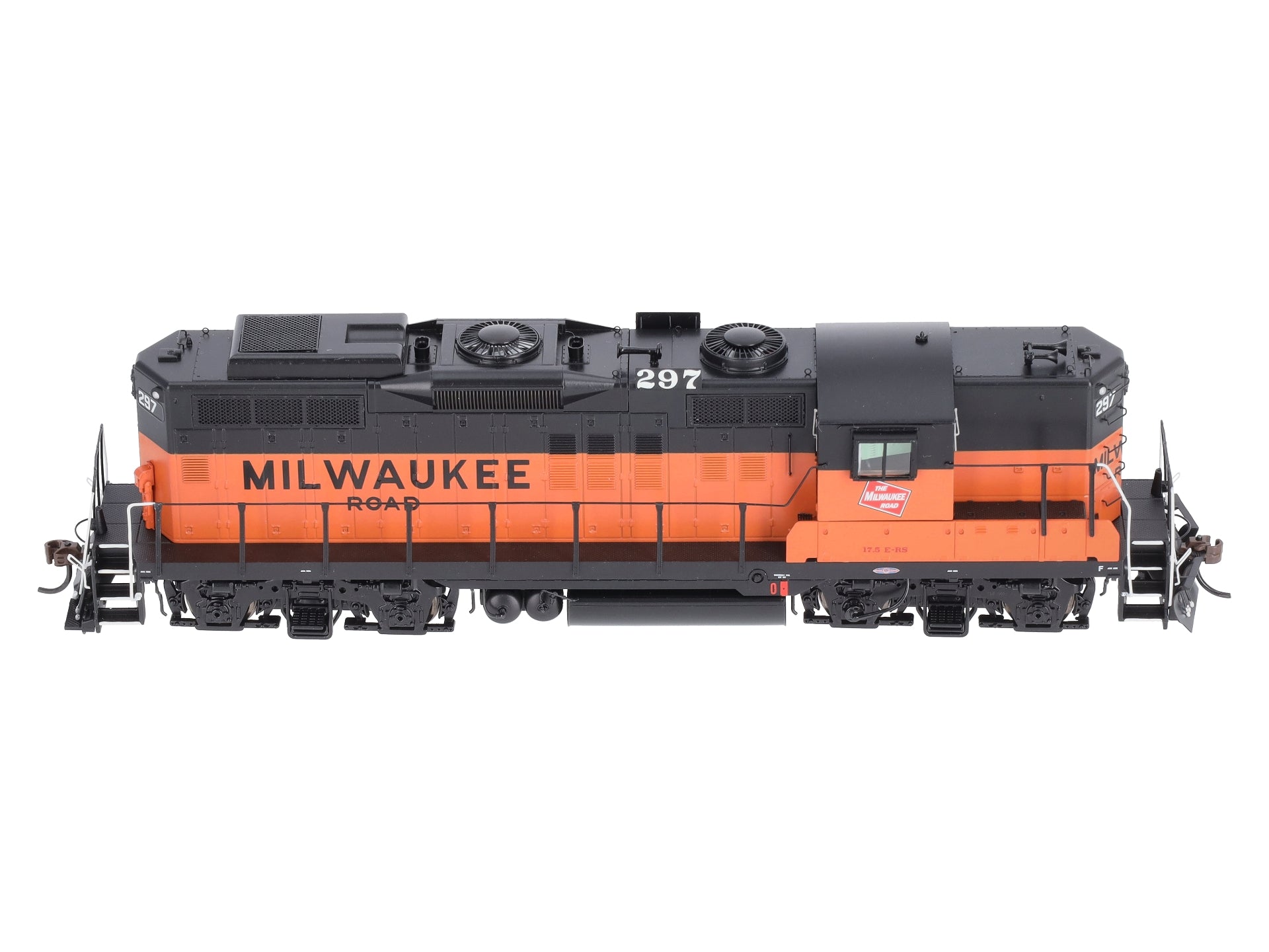 Athearn G82372 HO Milwaukee Road GP9 Diesel Locomotive with DCC & Sound #297