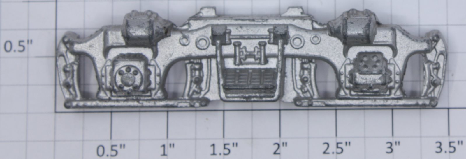 Lionel 2328-88 Silver Narrow Crimp GP Truck Side