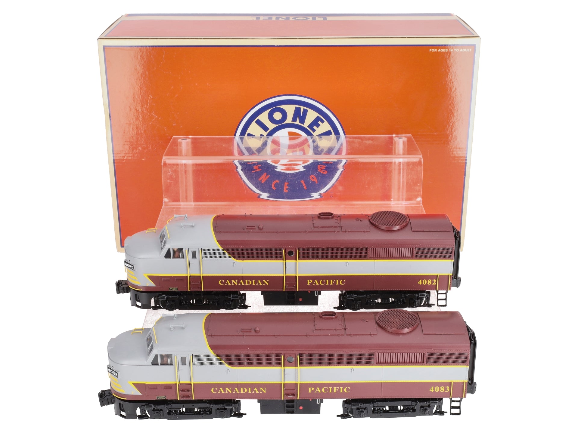 Lionel 1933510 O Canadian Pacific Legacy FA-2 AA Diesel Locomotive #4082/4083