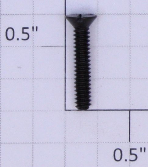 Lionel #6-32 x 3/4" Black Slotted Flat Head #671/681/682 Rear Cab Mounting Screw