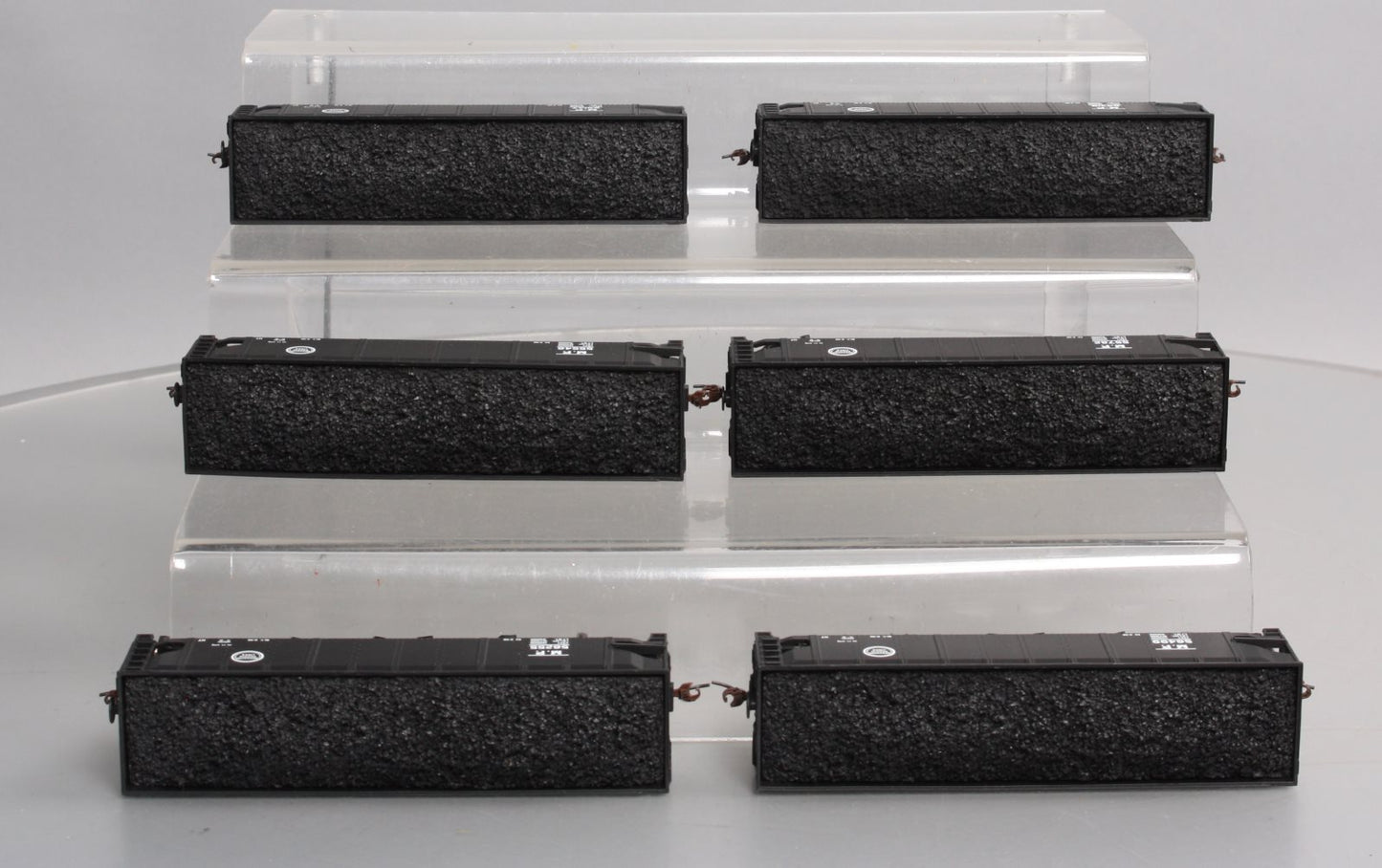 Athearn 72709 HO MP RTR 40' 4-Bay Offset Hopper w/Load #1 (6)