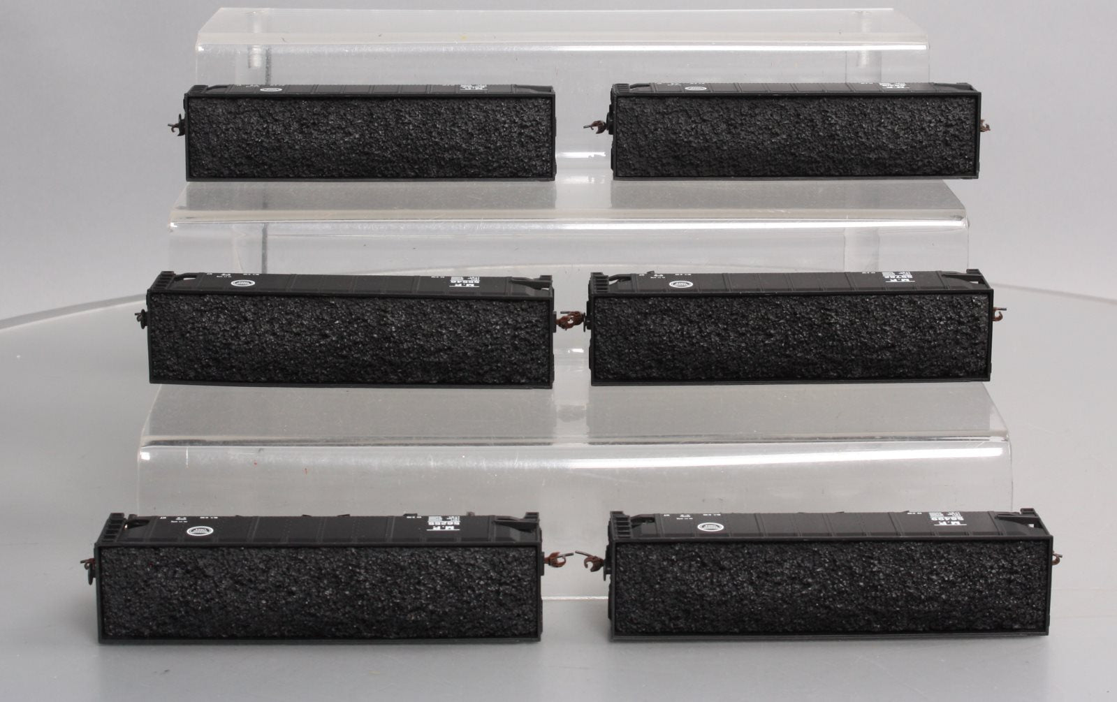 Athearn 72709 HO MP RTR 40' 4-Bay Offset Hopper w/Load #1 (6)