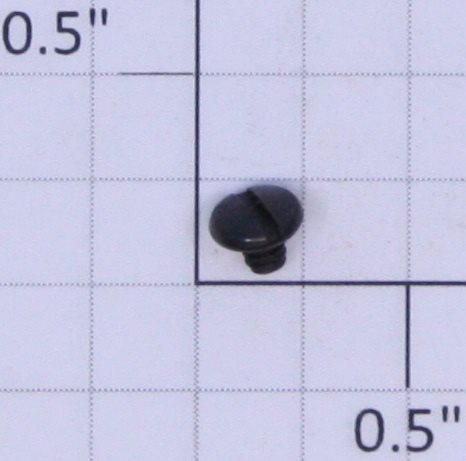 Lionel #4-40 x 1/8" Black Slotted Binding Head #773 Oil Plug Screw