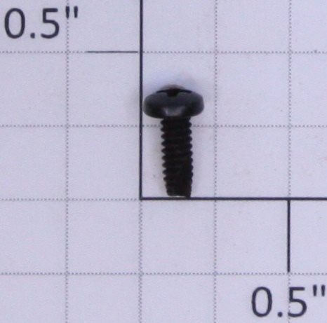 Lionel #4 x 5/16" Black Pan Head Phillips Self Tapping Screw