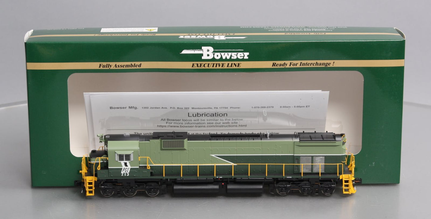Bowser 24852 HO Pacific Great Eastern MLW M630 Diesel Locomotive w/Sound #713