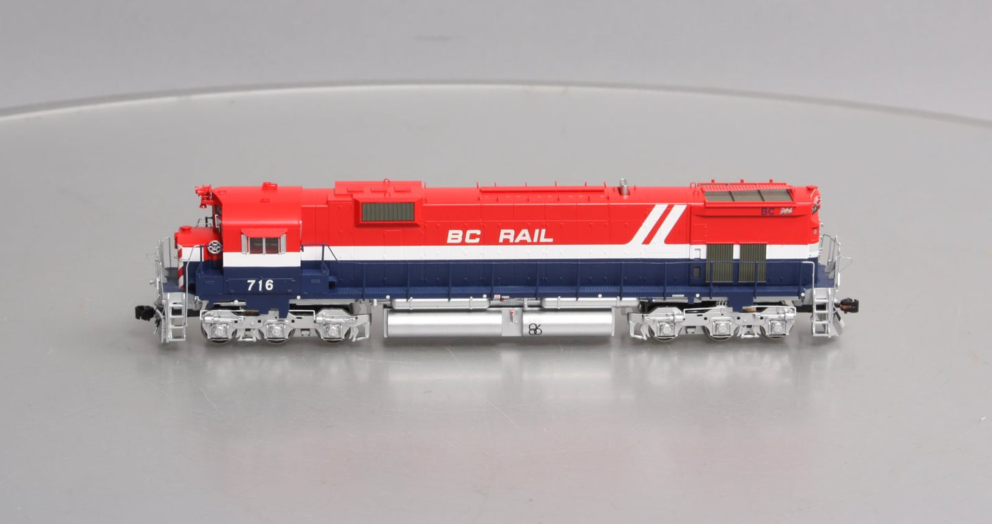 Bowser 24871 HO Scale BC Rail M630 Diesel Locomotive #716