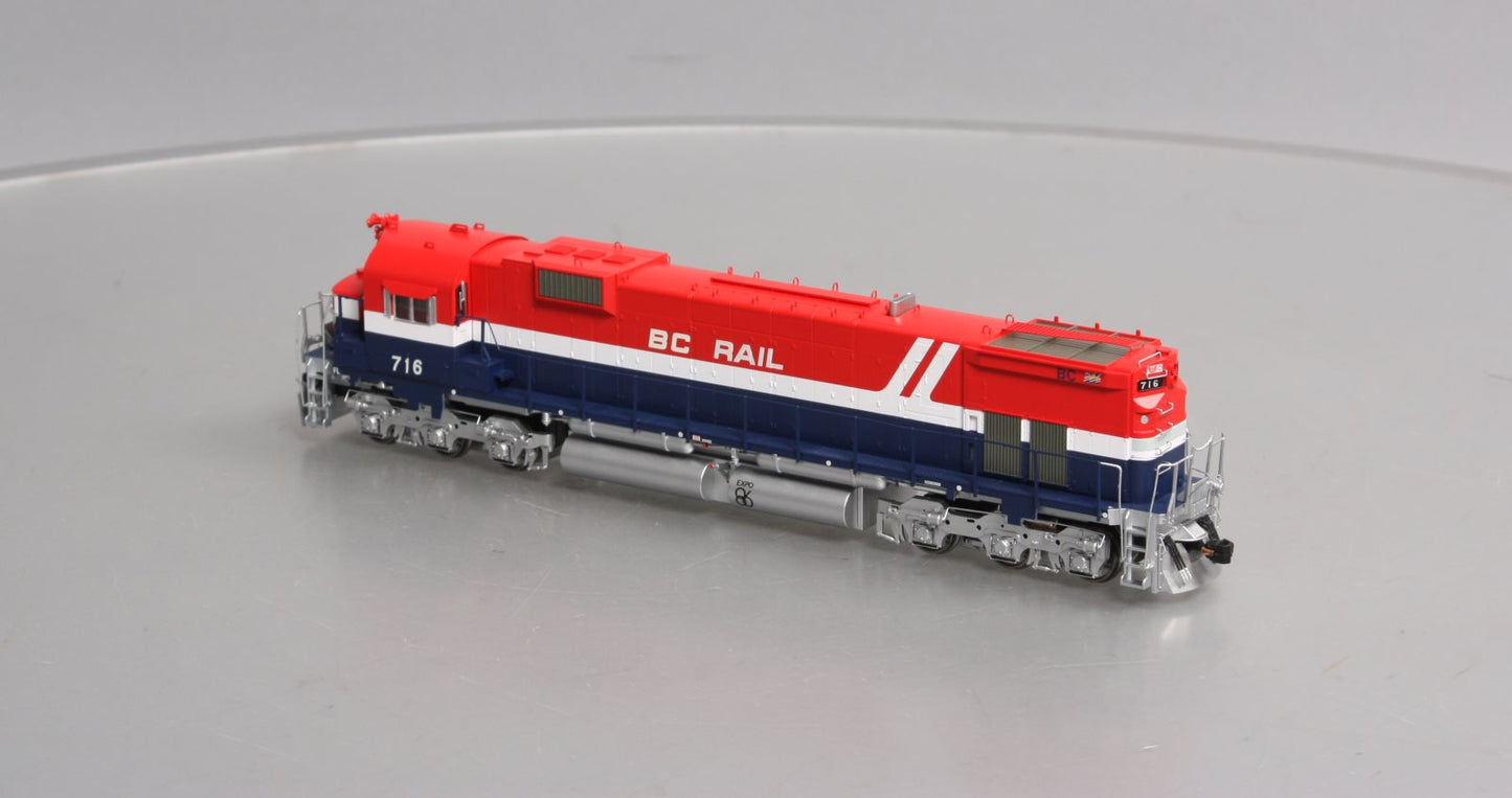 Bowser 24871 HO Scale BC Rail M630 Diesel Locomotive #716