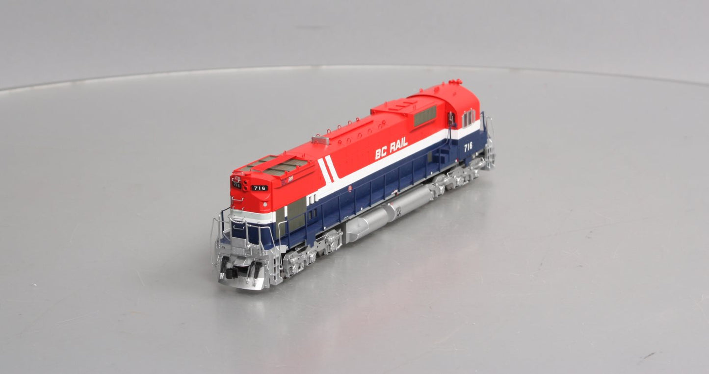 Bowser 24871 HO Scale BC Rail M630 Diesel Locomotive #716