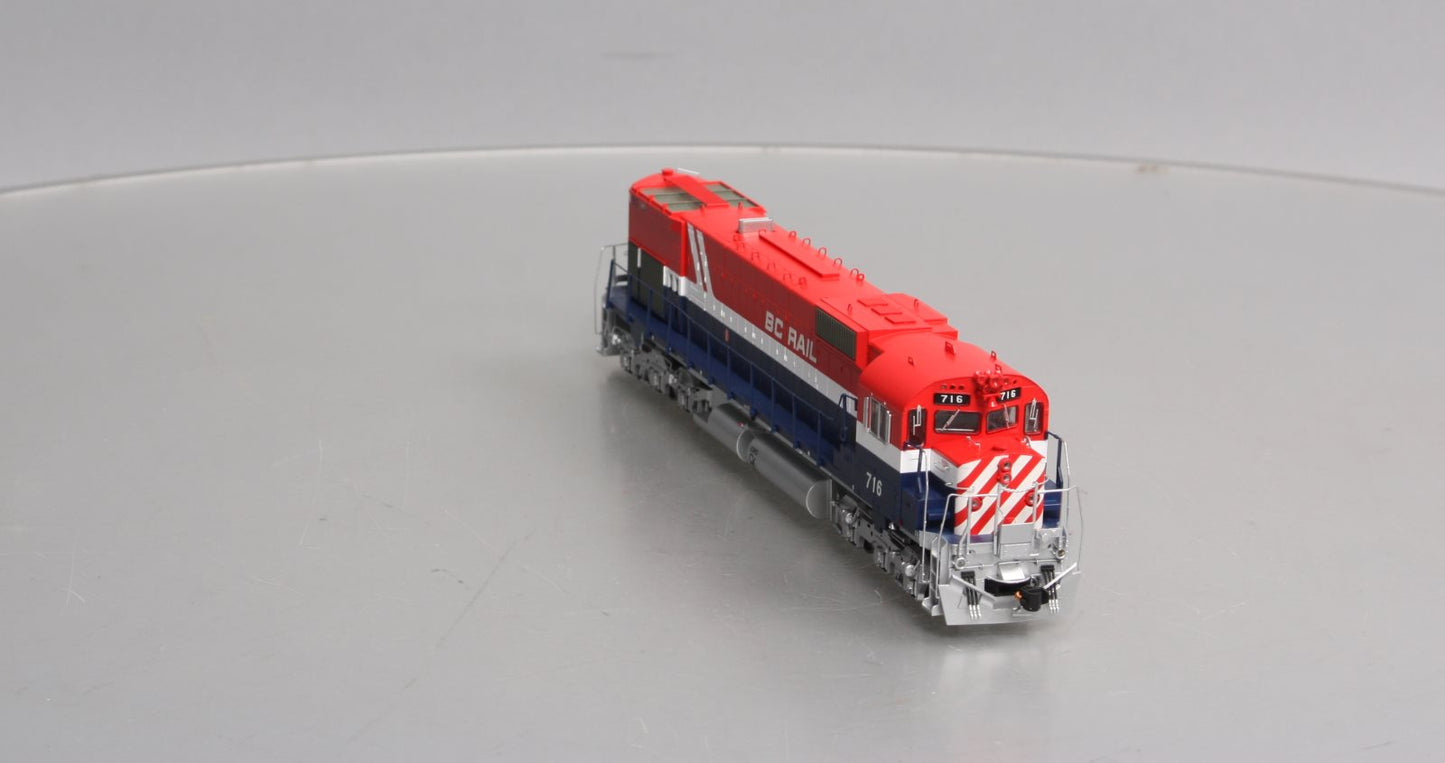 Bowser 24871 HO Scale BC Rail M630 Diesel Locomotive #716