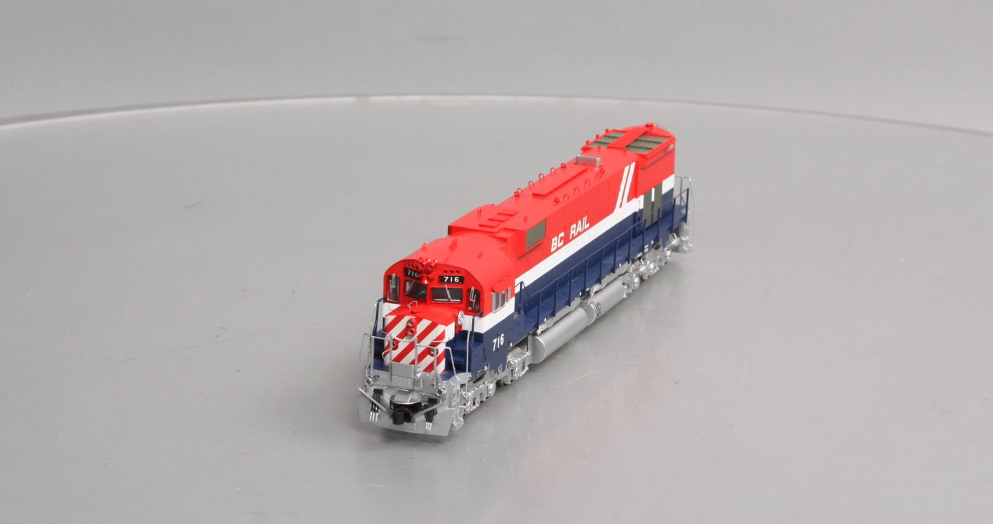 Bowser 24871 HO Scale BC Rail M630 Diesel Locomotive #716