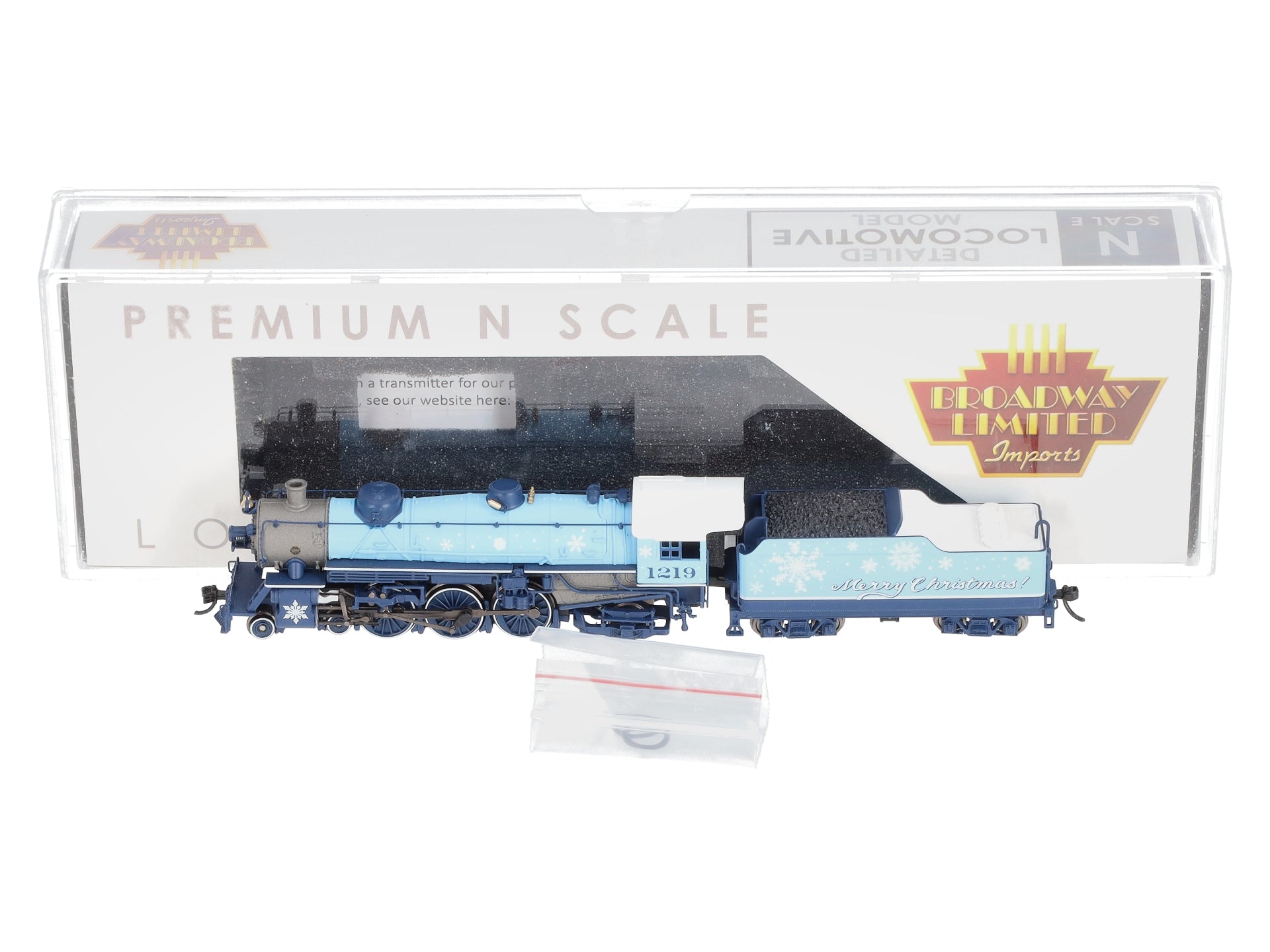 Broadway Limited 8015 N Christmas Light Pacific 4-6-2 Steam Locomotive Sound/DCC