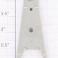 Lionel 12048-179 072 Remote-Control Fastrack Switch Frog Rail