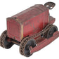 Kingsbury Toys Vintage Tinplate Wind Up Tractor Toy VG