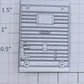 Lionel 6454-32 Silver Boxcar Door