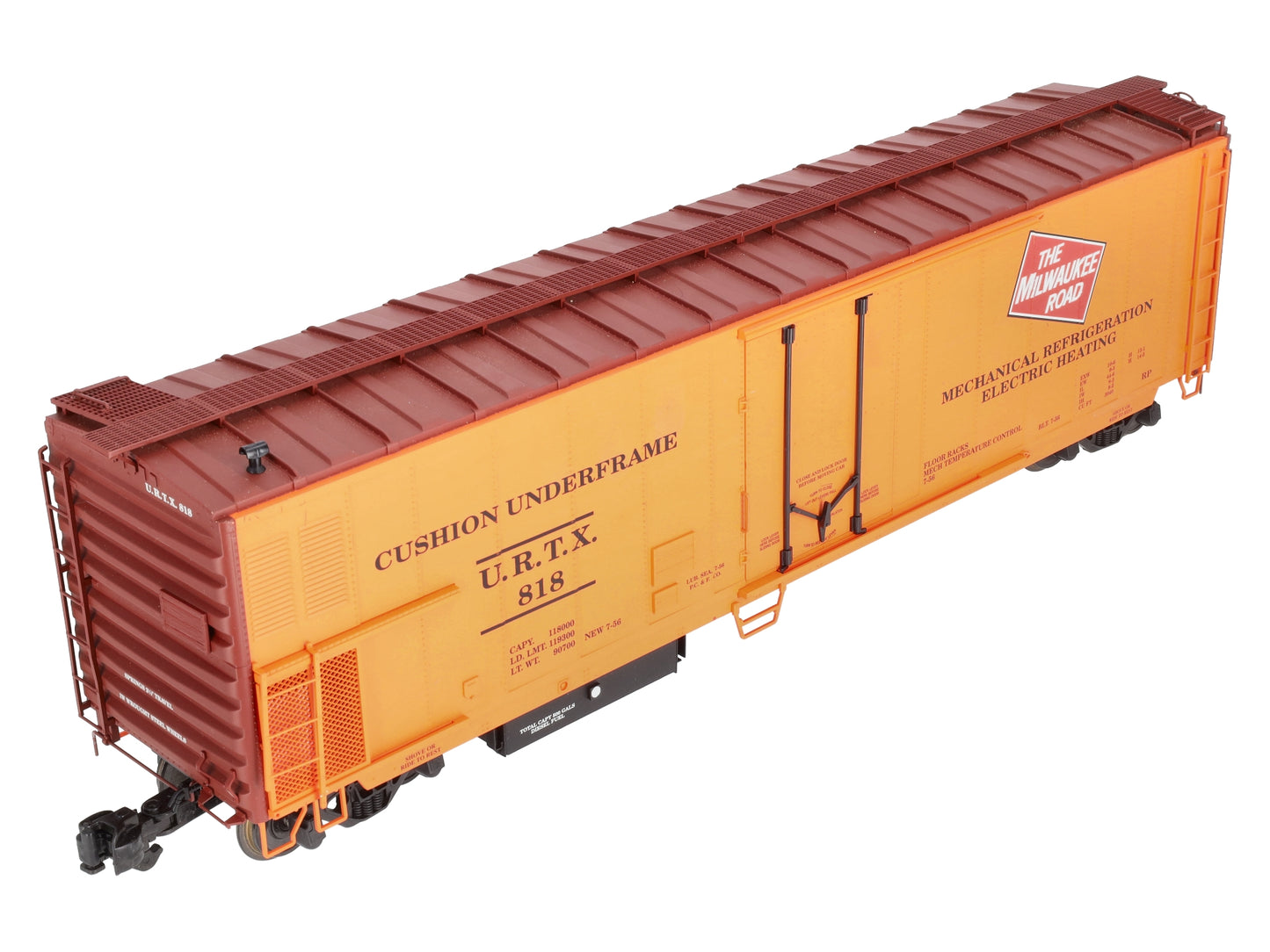 USA Trains R16713 G Milwaukee Road 50ft. Mechanical Refrigerator Car #818