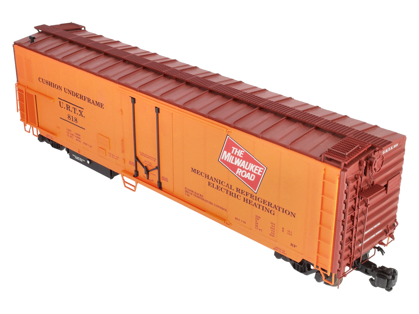 USA Trains R16713 G Milwaukee Road 50ft. Mechanical Refrigerator Car #818