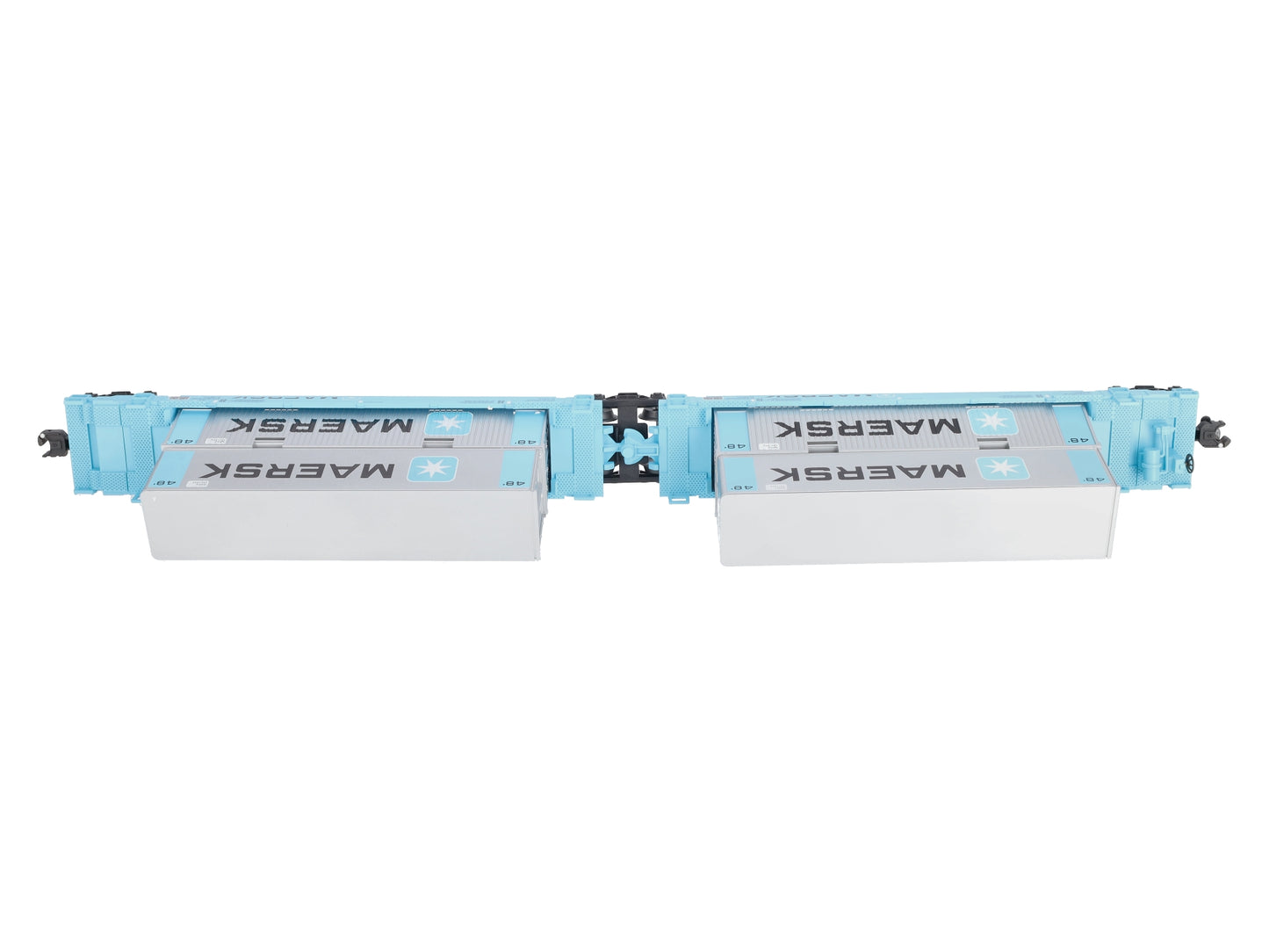 Lionel 6-36935 O Maersk Intermodal Maxi-Stack Car EX/Box