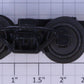 Atlas 6032X Die-Cast 3-Rail 2-Axle Bettendorf Coupler Truck