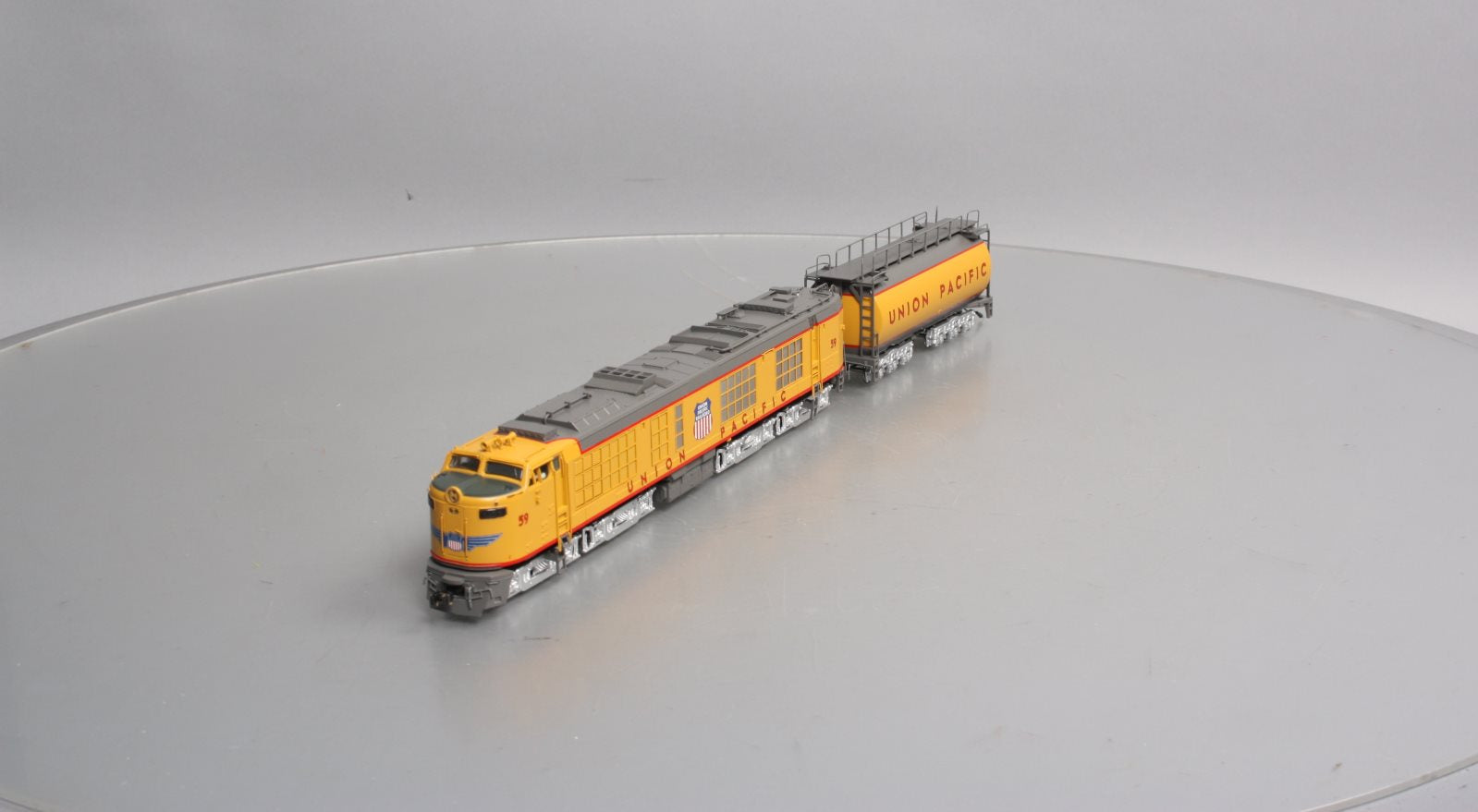 MTH 80-2132-1 HO Union Pacific 4500HP Gas Turbine & Tender Set w/PS 3.0 #59
