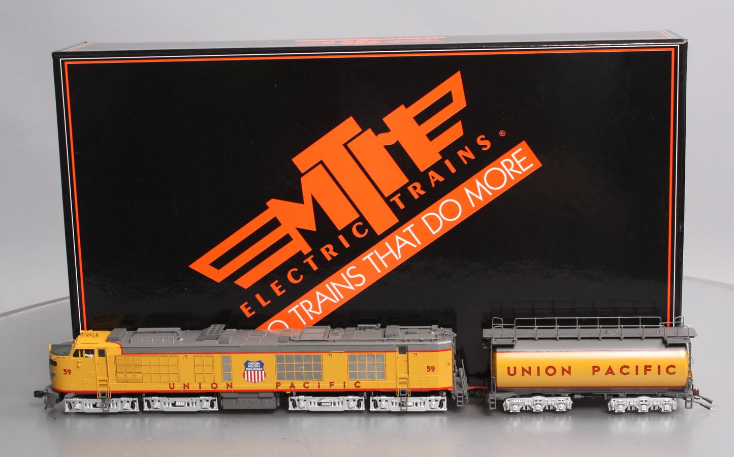 MTH 80-2132-1 HO Union Pacific 4500HP Gas Turbine & Tender Set w/PS 3.0 #59