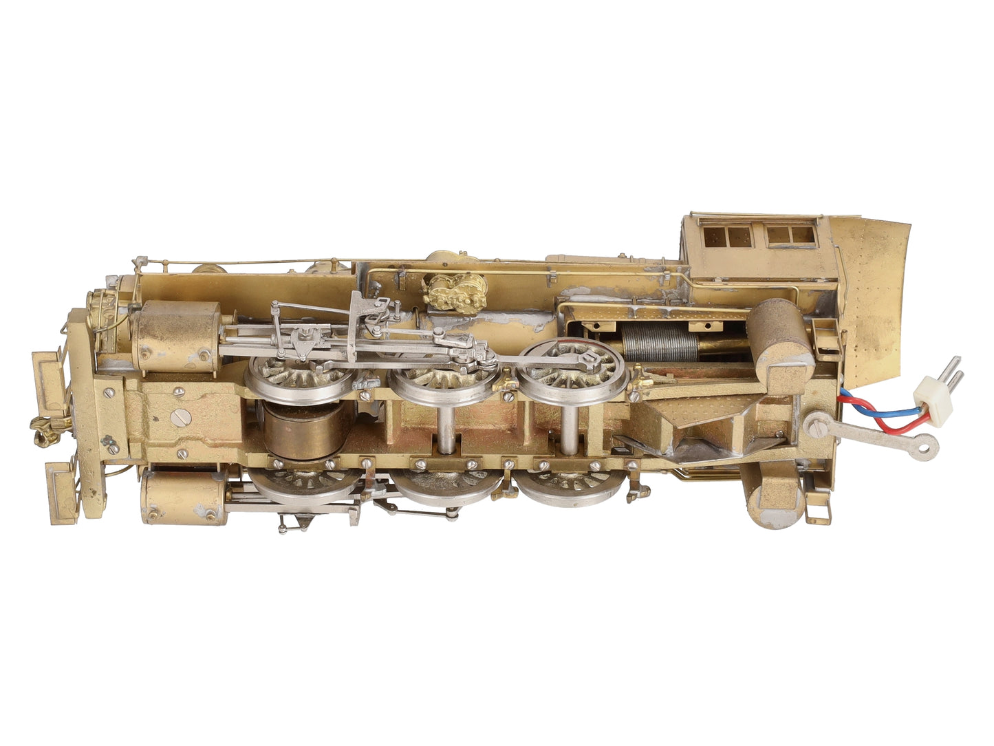 O Scale BRASS 0-6-0 Steam Locomotive (2-Rail) -Unpainted VG