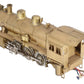O Scale BRASS 0-6-0 Steam Locomotive (2-Rail) -Unpainted VG