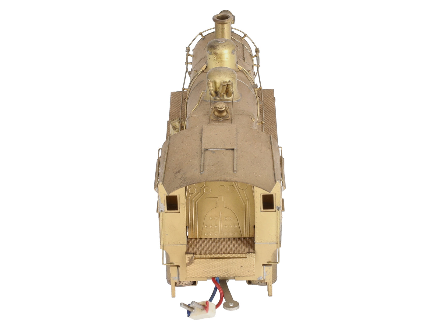 O Scale BRASS 0-6-0 Steam Locomotive (2-Rail) -Unpainted VG