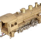 O Scale BRASS 0-6-0 Steam Locomotive (2-Rail) -Unpainted VG