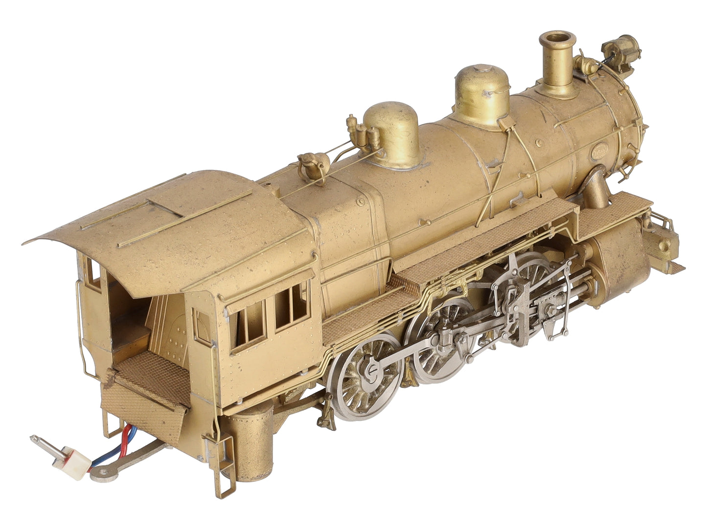 O Scale BRASS 0-6-0 Steam Locomotive (2-Rail) -Unpainted VG