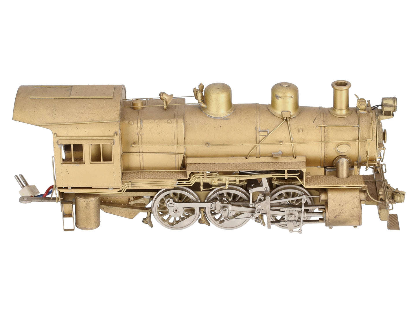 O Scale BRASS 0-6-0 Steam Locomotive (2-Rail) -Unpainted VG