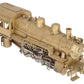 O Scale BRASS 0-6-0 Steam Locomotive (2-Rail) -Unpainted VG