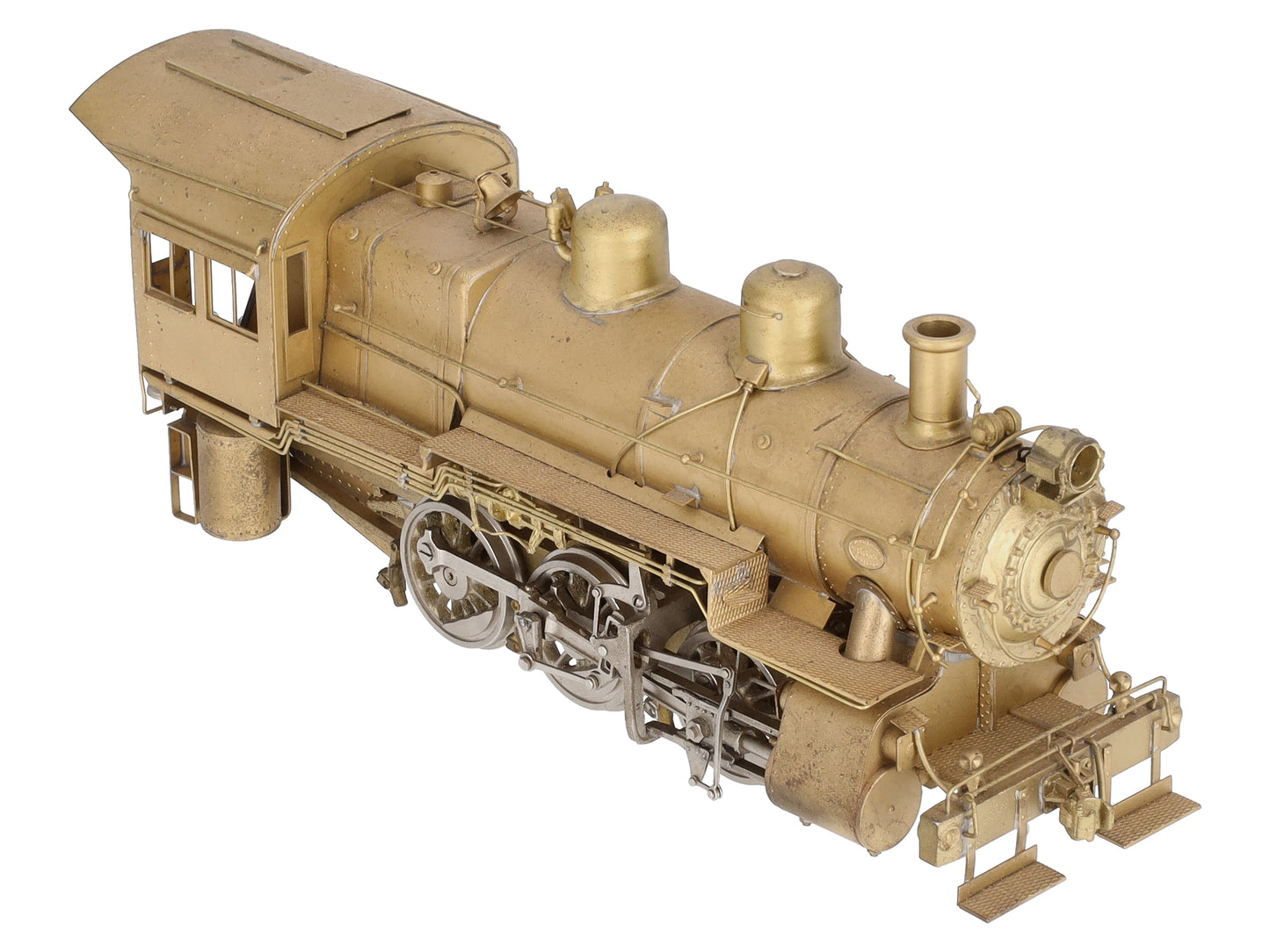 O Scale BRASS 0-6-0 Steam Locomotive (2-Rail) -Unpainted VG
