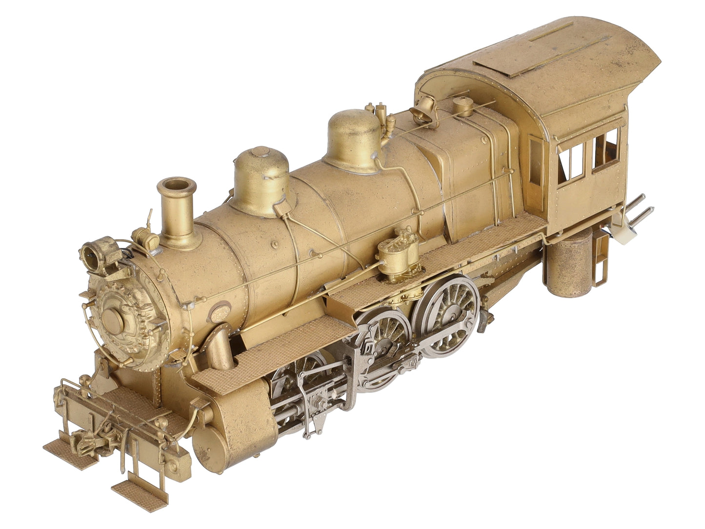 O Scale BRASS 0-6-0 Steam Locomotive (2-Rail) -Unpainted VG