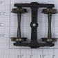 KTM U-62B Black 2-Rail Barber S-2 Sprung Truck without Journals
