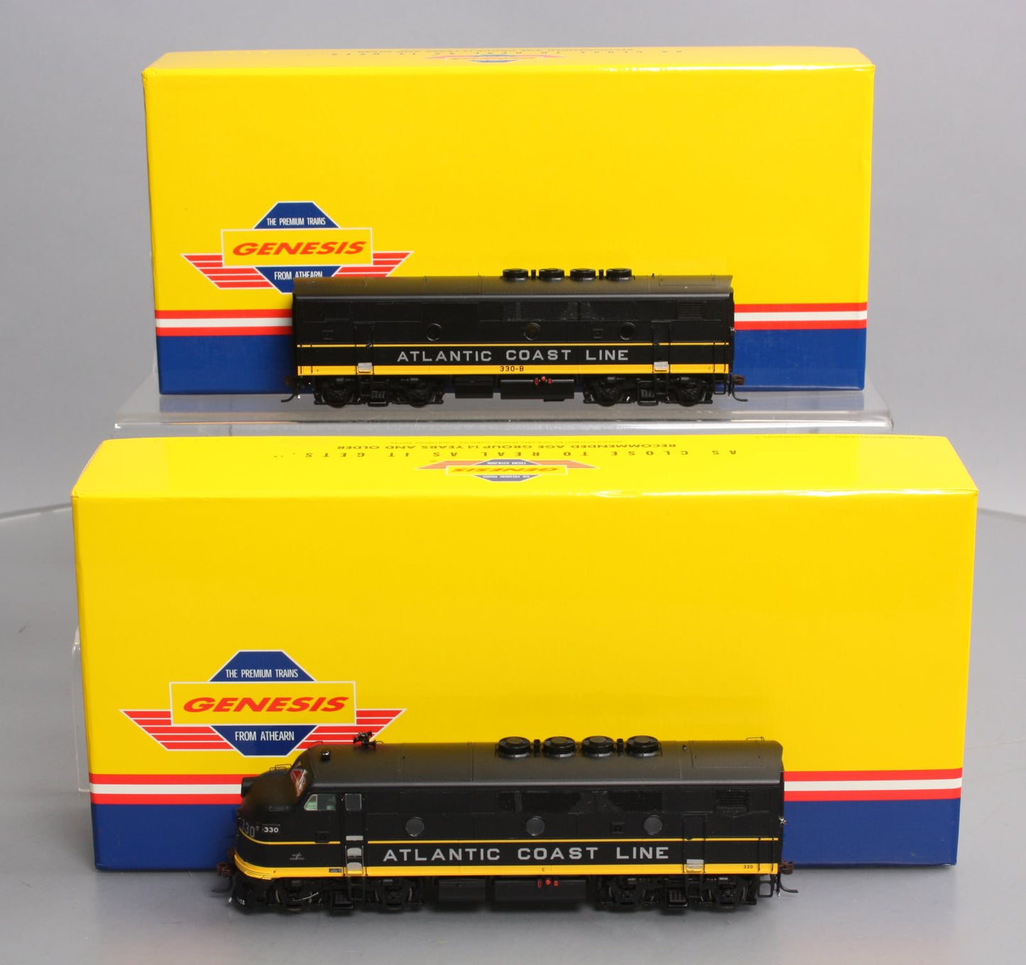 Athearn G22301 HO ACL F2A/B Diesel Locomotive w/DCC & Sound (Set of 2)
